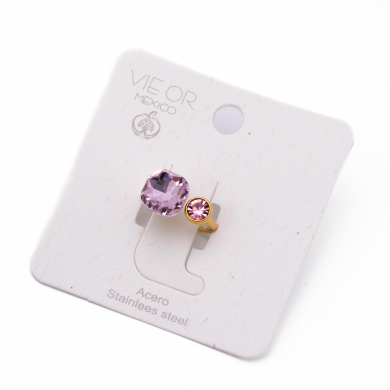 ANILLO ZO14059R DORADO Acero Inoxidable A29