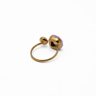 ANILLO ZO14059R DORADO Acero Inoxidable A29