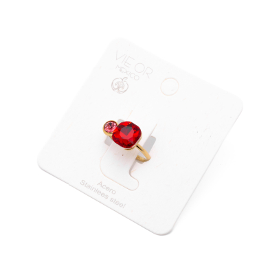 ANILLO ZO14059R DORADO Acero Inoxidable A29