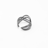 ANILLO ZO14140R PLATEADO Acero Inoxidable 2A33