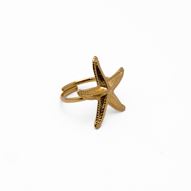 ANILLO ZO14462R DORADO Acero Inoxidable