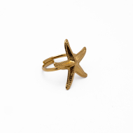 ANILLO ZO14462R DORADO Acero Inoxidable