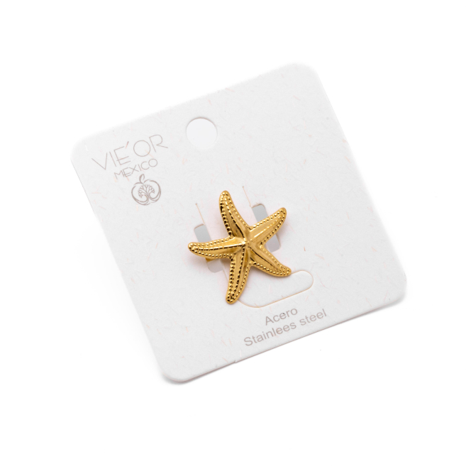 ANILLO ZO14462R DORADO Acero Inoxidable