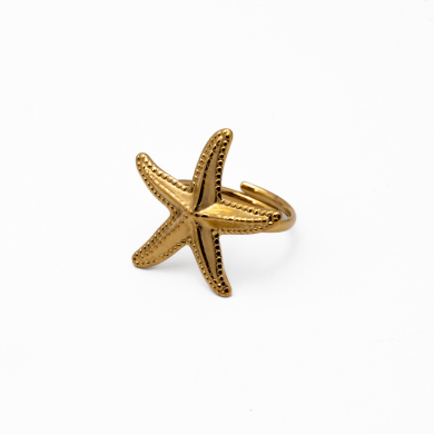 ANILLO ZO14462R DORADO Acero Inoxidable