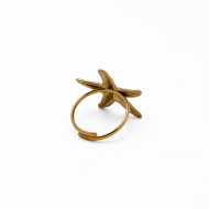 ANILLO ZO14462R DORADO Acero Inoxidable