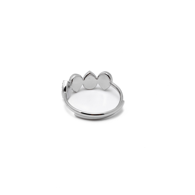 ARETES ZO1423E Plateado Acero Inoxidable -G11 G11