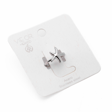 ANILLO ZO12001R150 PLATEADO Acero Inoxidable 2A11