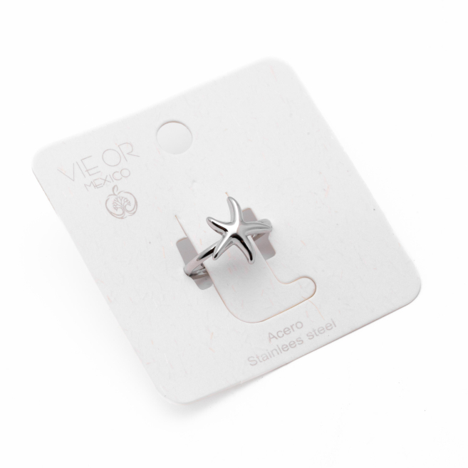 ANILLO ZO12001R150 PLATEADO Acero Inoxidable 2A11