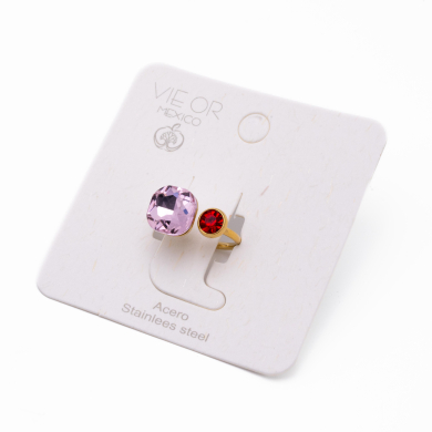 ANILLO ZO14059R DORADO Acero Inoxidable A29