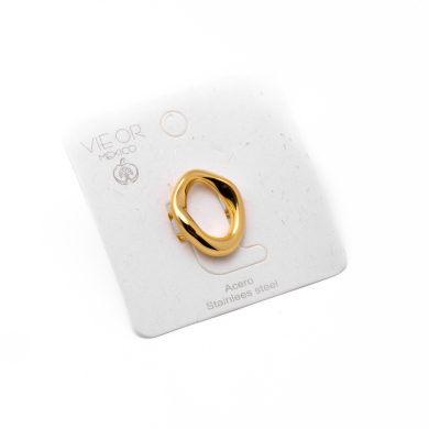 ANILLO ZO15547R DORADO Acero Inoxidable A53