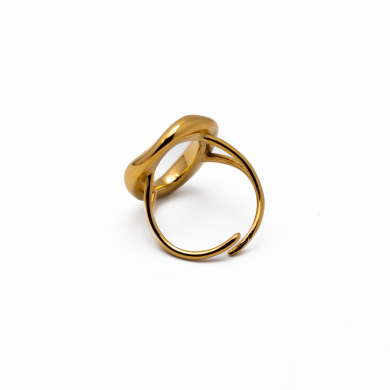 ANILLO ZO15547R DORADO Acero Inoxidable A53
