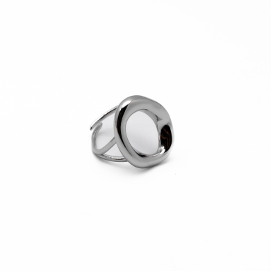 ANILLO ZO15547R PLATEADO Acero Inoxidable A53
