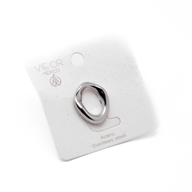 ANILLO ZO15547R PLATEADO Acero Inoxidable A53