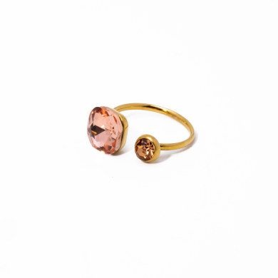 ANILLO ZO14059R DORADO Acero Inoxidable