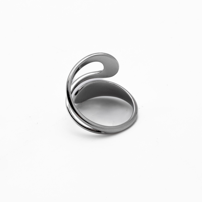 ANILLO ZO11202R150 Plateado Acero Inoxidable -A23 2A43