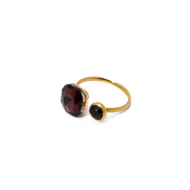 ANILLO ZO14059R DORADO Acero Inoxidable A29