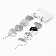 ARETES ZO12650E Plateado Acero Inoxidable -G28