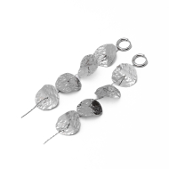 ARETES ZO12650E Plateado Acero Inoxidable -G28