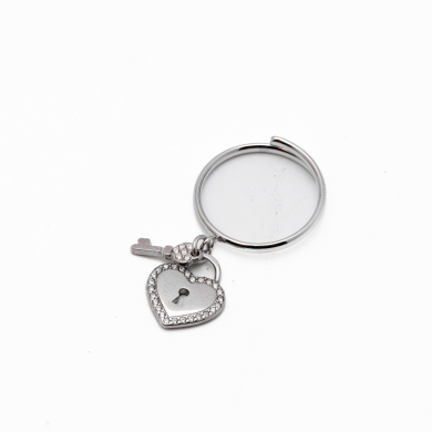 ANILLO ACERO Plateado ZO11903R -A31 A32