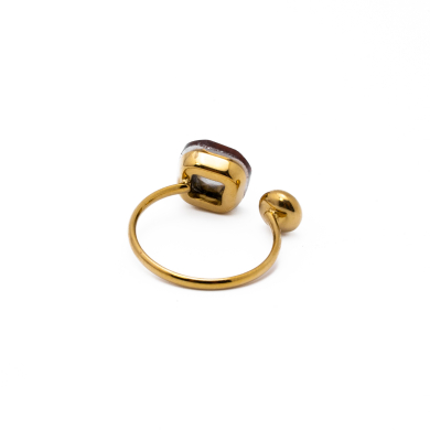 ANILLO ZO14059R DORADO Acero Inoxidable A29