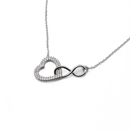 COLLAR ZO15362N PLATEADO Acero Inoxidable 2D21