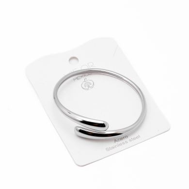 BRAZALETE ZO13800B PLATEADO Acero Inoxidable 2C36