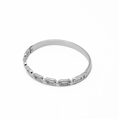 BRAZALETE ZO15517B PLATEADO Acero Inoxidable 2C36