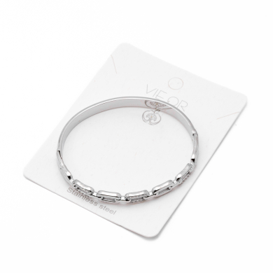 BRAZALETE ZO15517B PLATEADO Acero Inoxidable 2C36