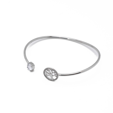 BRAZALETE ZO15288B PLATEADO Acero Inoxidable 2C14