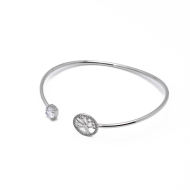 BRAZALETE ZO15288B PLATEADO Acero Inoxidable 2C14