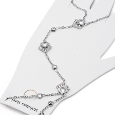 PULSERA ZO14090B PLATEADO Acero Inoxidable 2B31