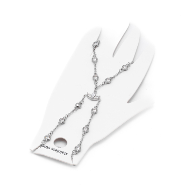 PULSERA ZO14089B PLATEADO Acero Inoxidable 2B31
