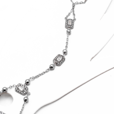 PULSERA ZO15286B PLATEADO Acero Inoxidable 2B31