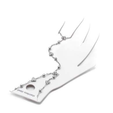 PULSERA ZO15285B PLATEADO Acero Inoxidable