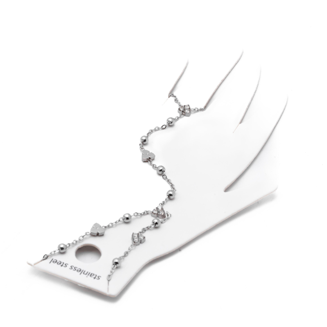 PULSERA ZO15285B PLATEADO Acero Inoxidable 2B31