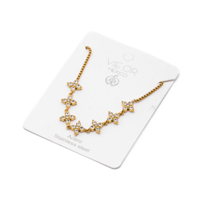 PULSERA ZO15124B DORADO Acero Inoxidable 2C25