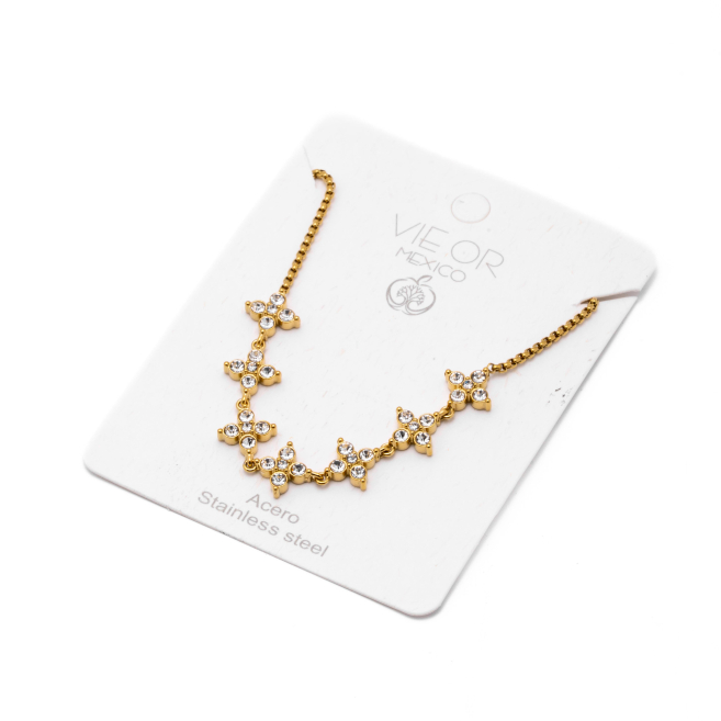 PULSERA ZO15124B DORADO Acero Inoxidable 2C25