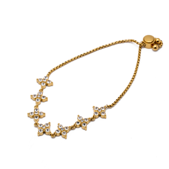 PULSERA ZO15124B DORADO Acero Inoxidable 2C25