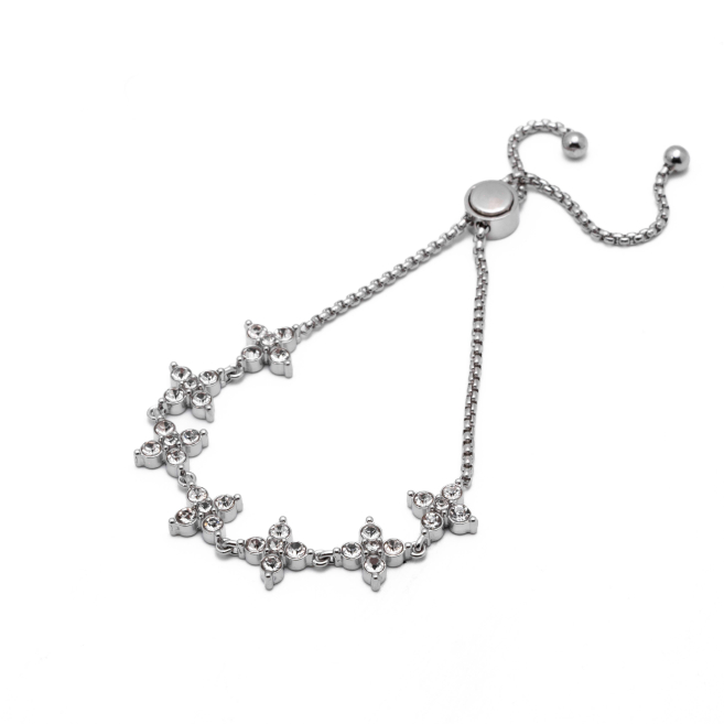 PULSERA ZO15124B PLATEADO Acero Inoxidable