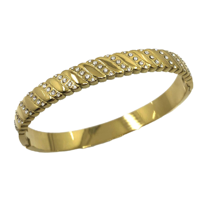 BRAZALETE ZO15523B DORADO Acero Inoxidable