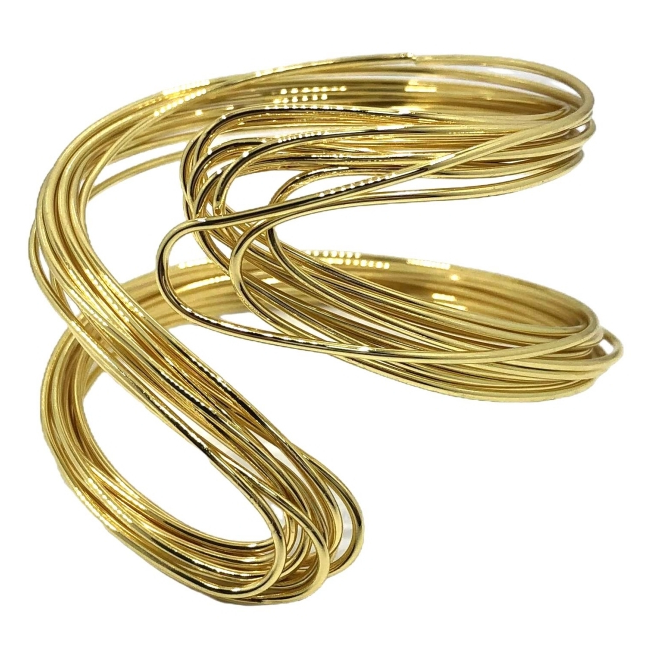 BRAZALETE ZO15551B PLATEADO Acero Inoxidable