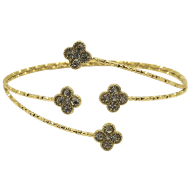 BRAZALETE ZO13969B BRAZO DORADO Acero Inoxidable