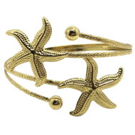 BRAZALETE ZO13968B BRAZO DORADO Acero Inoxidable