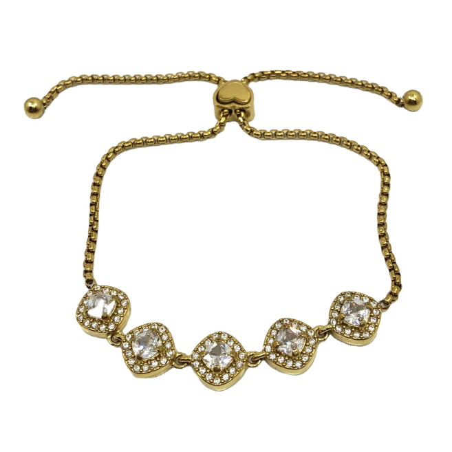 PULSERA ZO13980B DORADO Acero Inoxidable