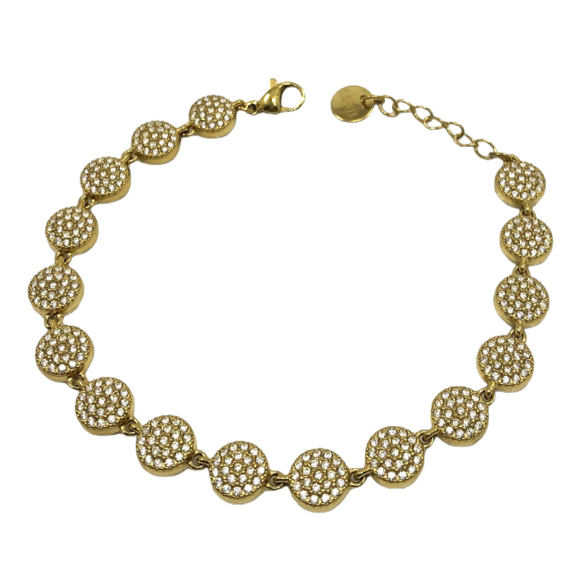 PULSERA ZO15217B PLATEADO Acero Inoxidable