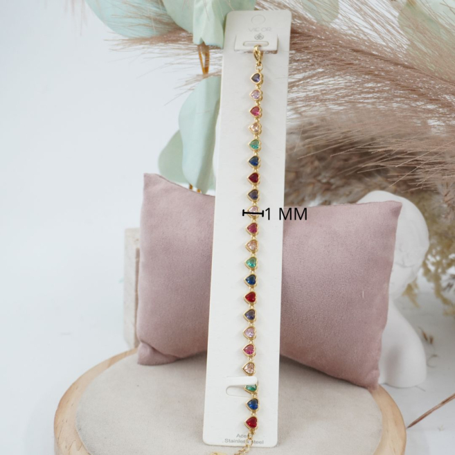 PULSERA ZO10589B DORADO Acero Inoxidable