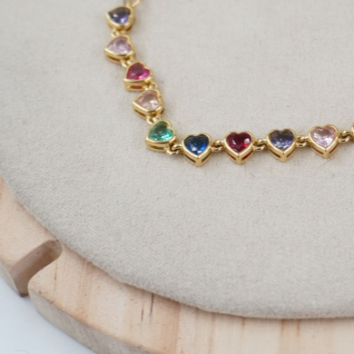 PULSERA ZO10589B DORADO Acero Inoxidable