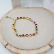 PULSERA ZO10589B DORADO Acero Inoxidable