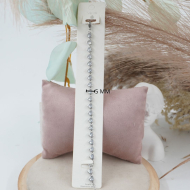 PULSERA ZO10589B PLATEADO Acero Inoxidable