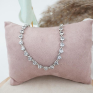 PULSERA ZO10589B PLATEADO Acero Inoxidable